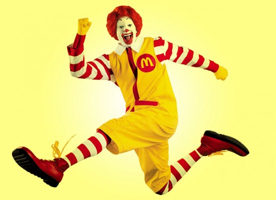 Médicos querem o fim do Ronald McDonald